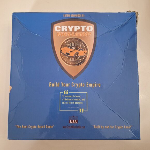 Crypto When Lambo Board Game Build Empire Billionaire - Picture 1 of 7